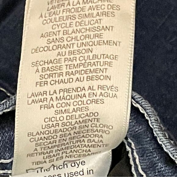 Jordache Vintage Women's Reese High Rise Slim Bootcut Jeans Washed Out Blue 34 - Picture 7 of 13